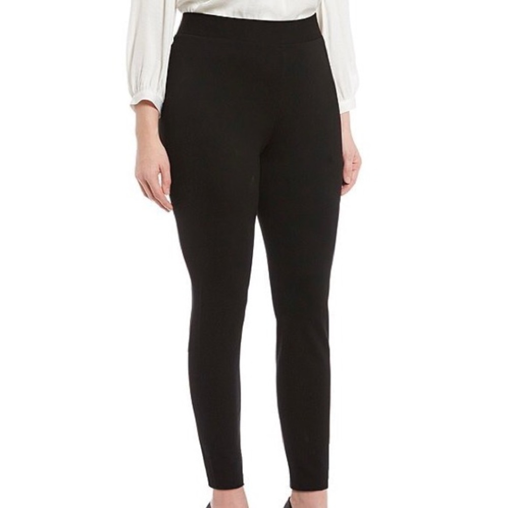 Vince Camuto Plus Size Black Ankle Length Leggings